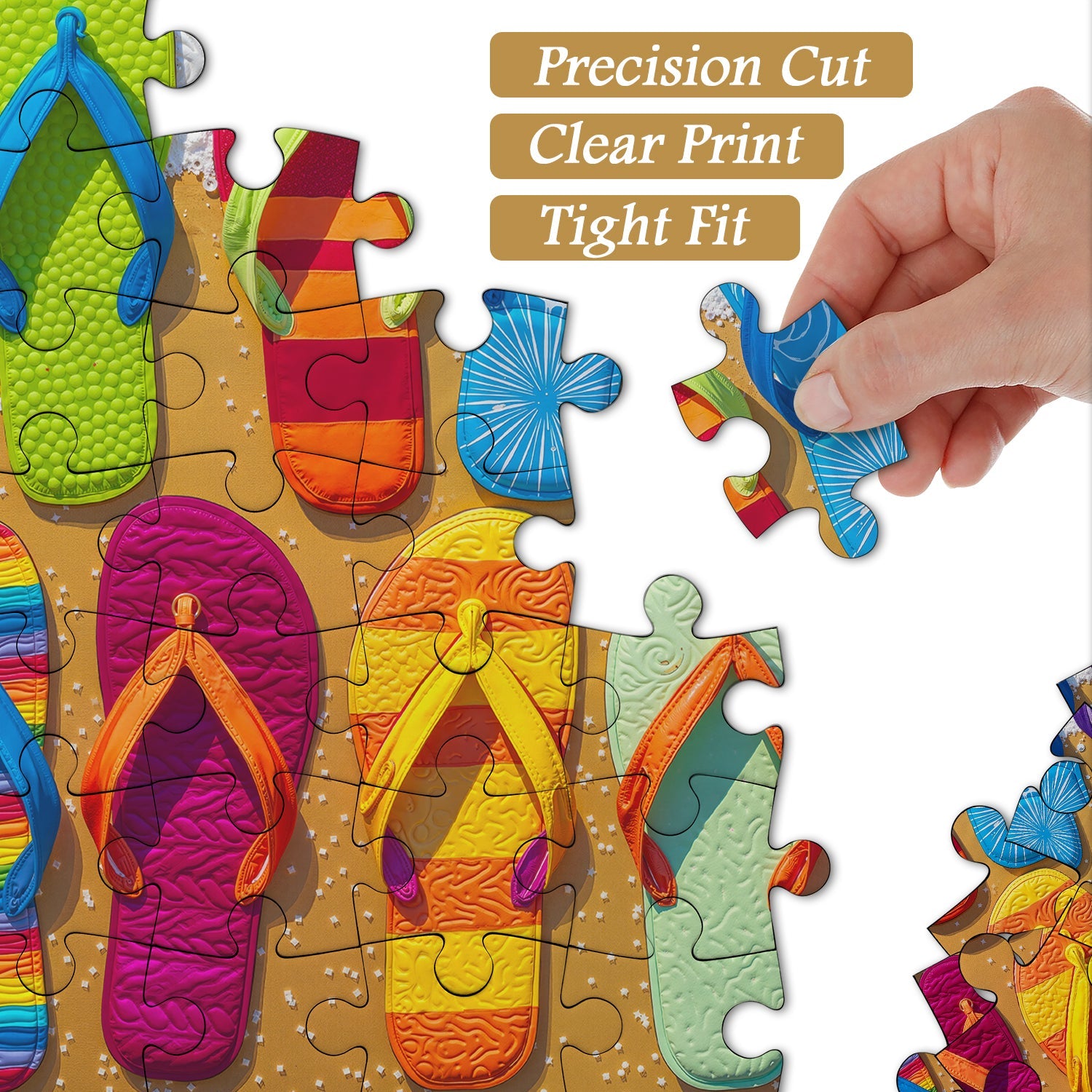 Summer Sandal Party Jigsaw Puzzle 1000 Pieces