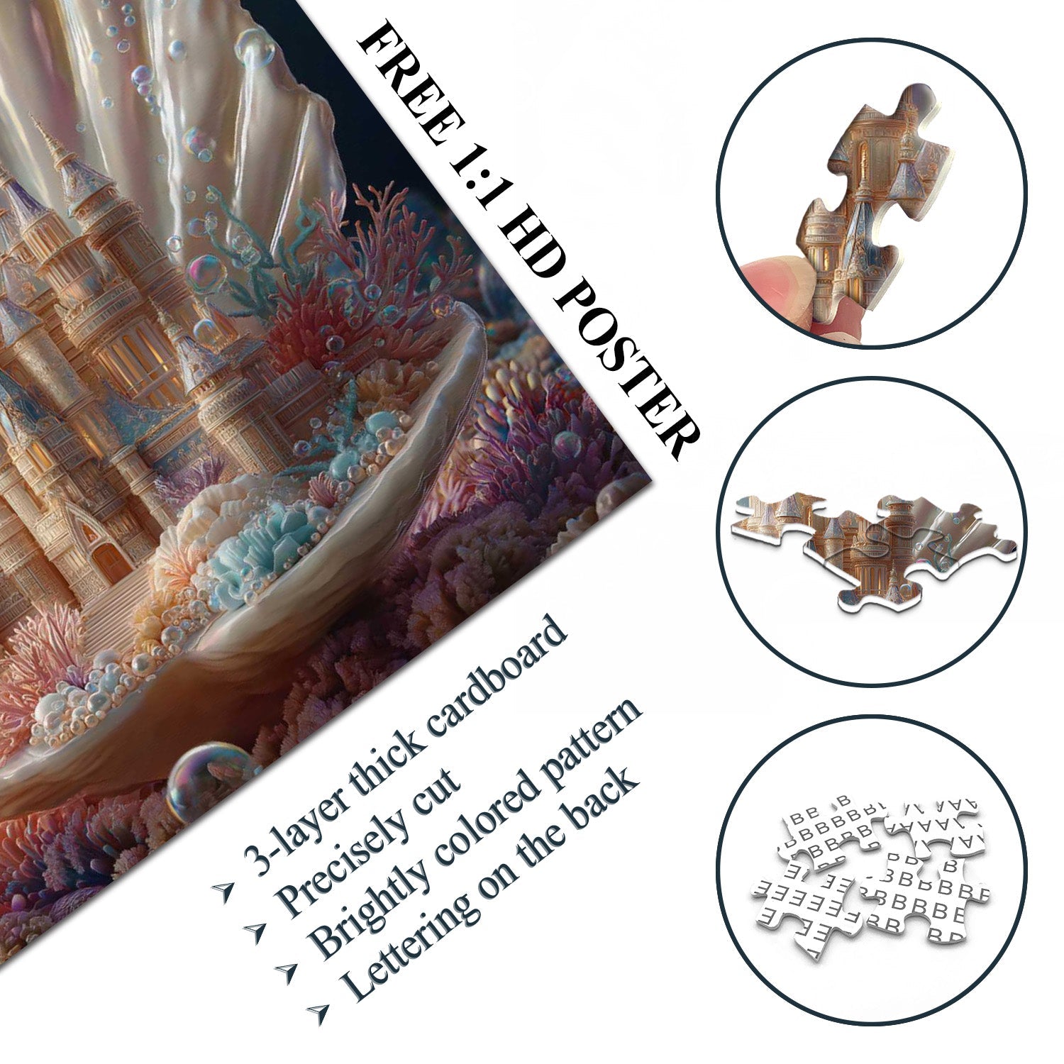 Fantasy Shell World Jigsaw Puzzle 1000 Piece