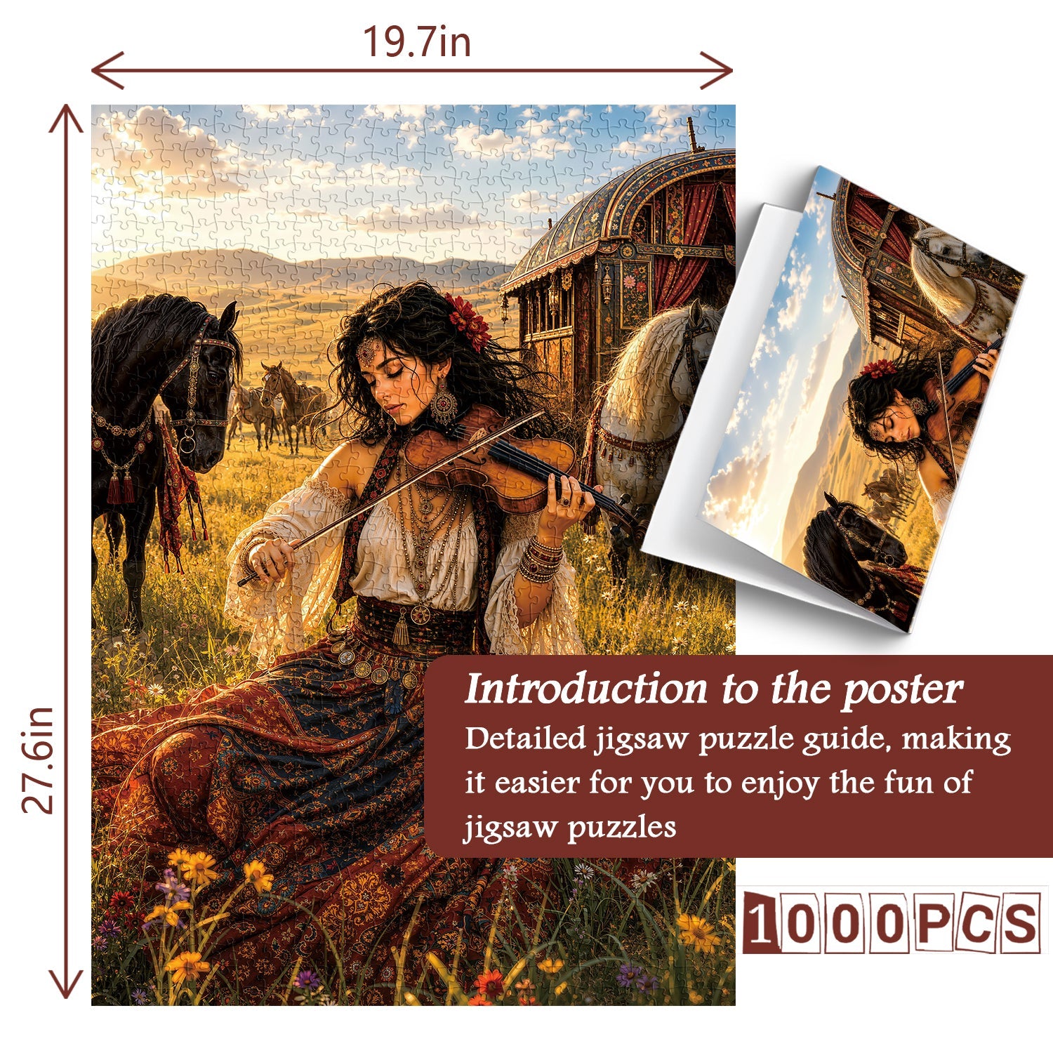 Twilight Fiddler Jigsaw Puzzle 1000 Piece