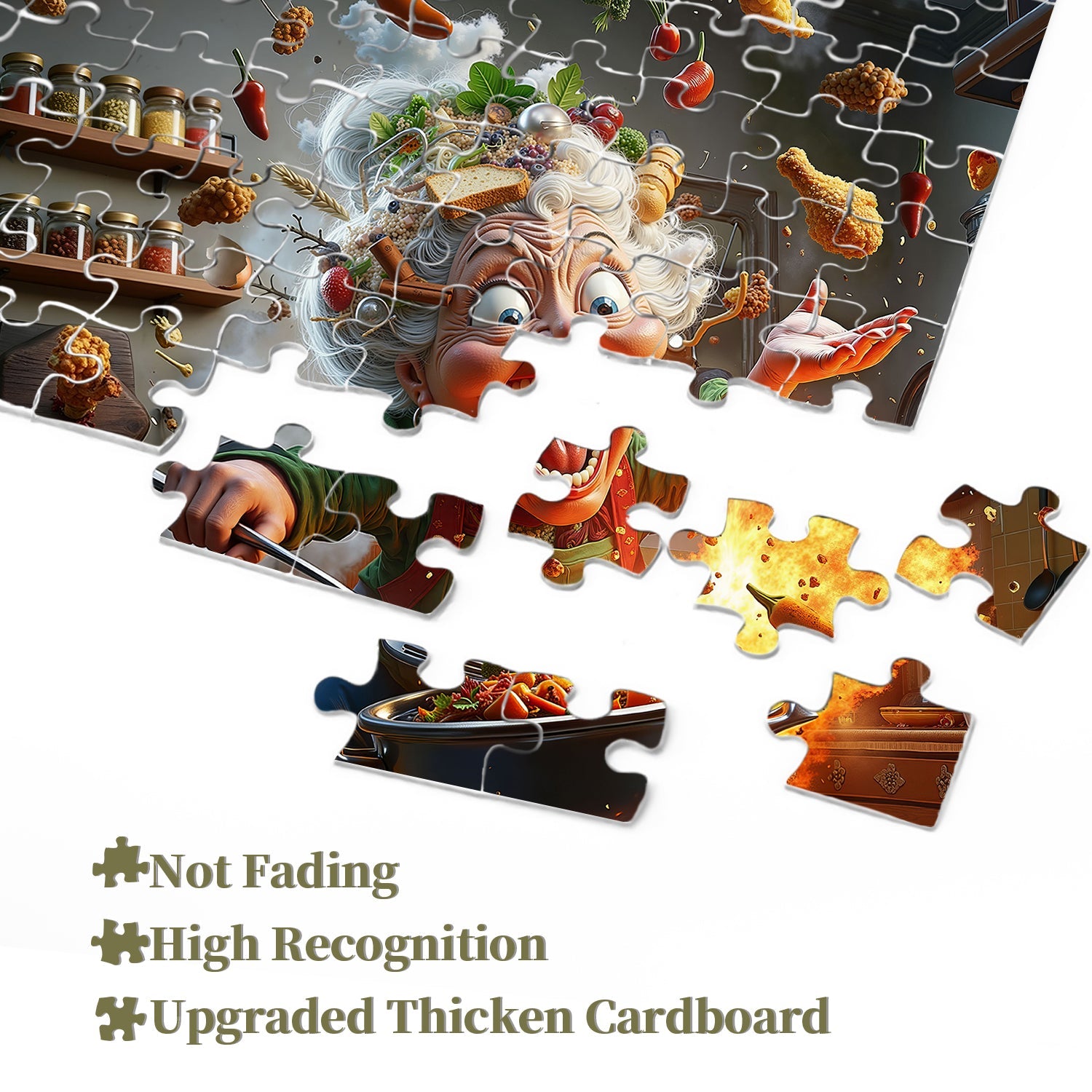 Hot & Spicy Kitchen Jigsaw Puzzle 1000 Pieces