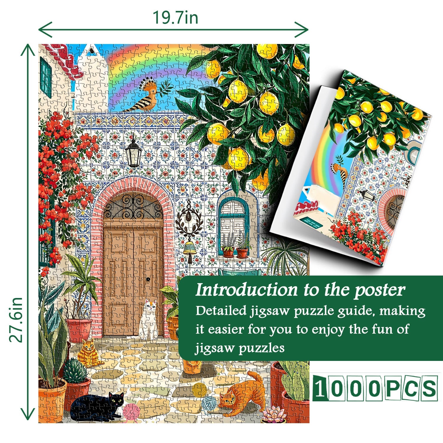 Lemon Whiskers Jigsaw Puzzle 1000 Piece