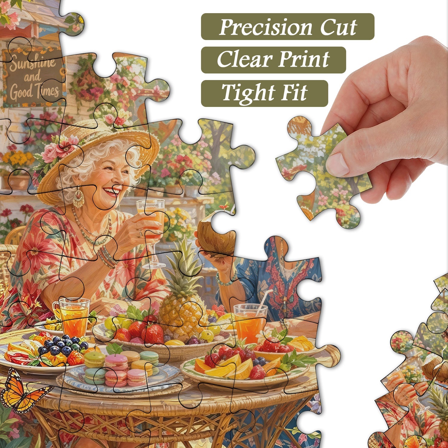 Garden Sisters Jigsaw Puzzle 1000 Piece