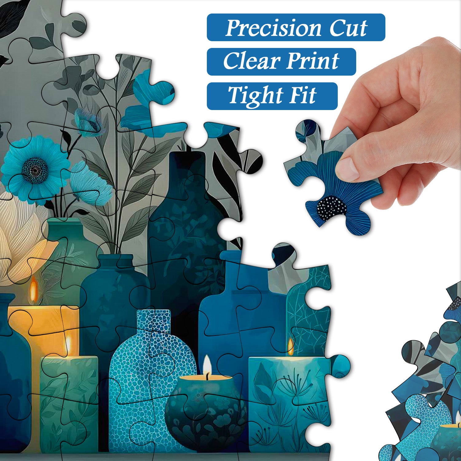 Indigo Whisper Jigsaw Puzzle 1000 Pieces