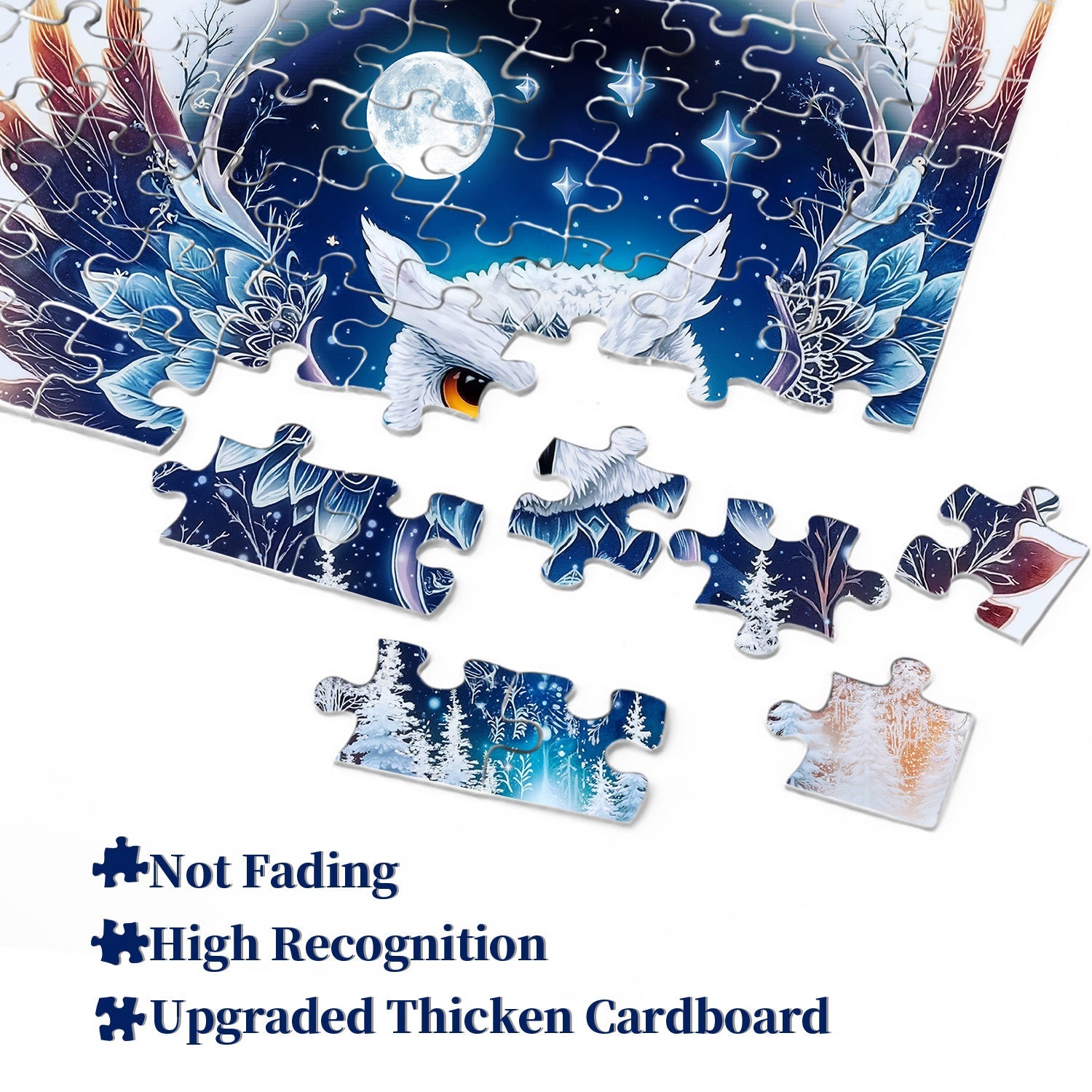 Blue Owl Jigsaw Puzzle 1000 Pieces