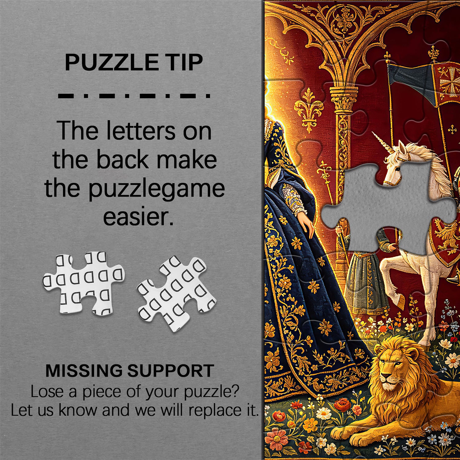 Royal Medieval Radiance Jigsaw Puzzle 1000 Piece