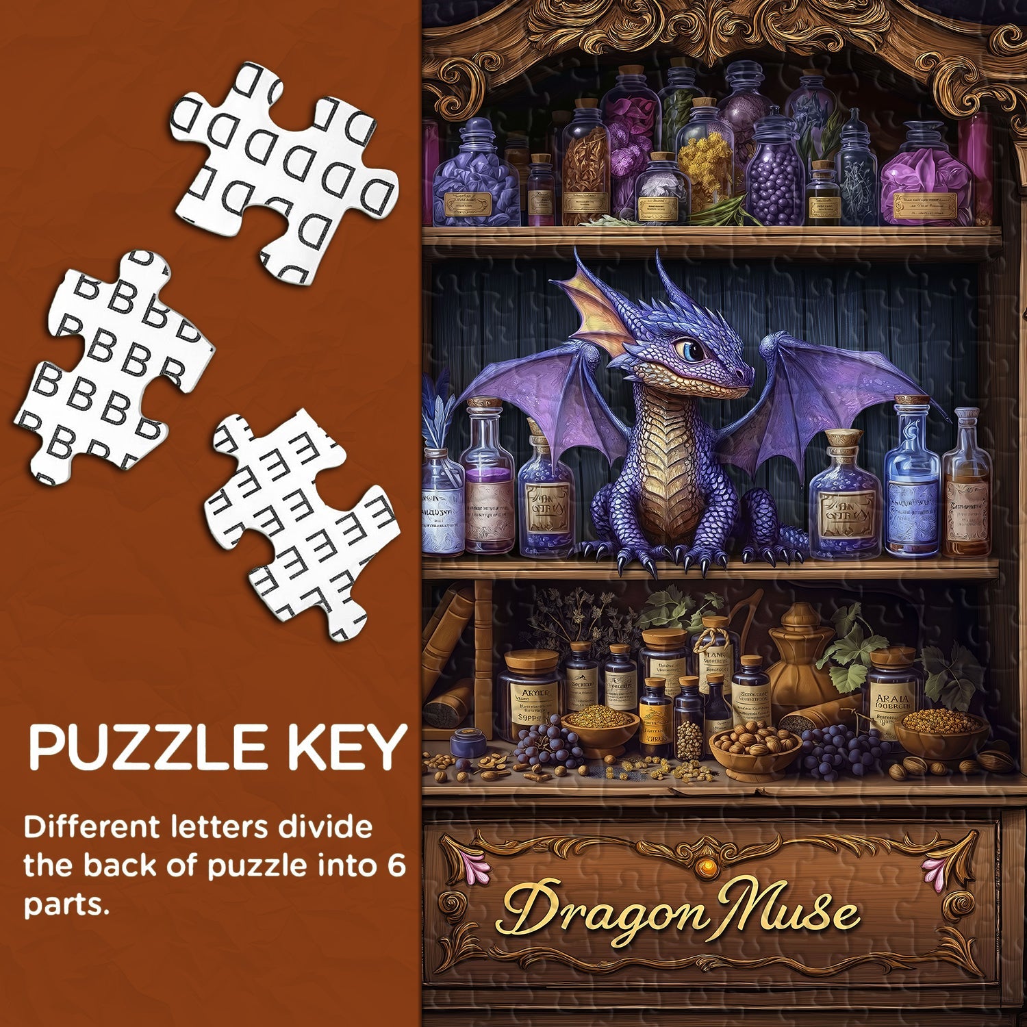 Dragon’s Shelf Jigsaw Puzzle 1000 Pieces
