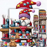 Sewing Gnome Jigsaw Puzzle 1000 Pieces