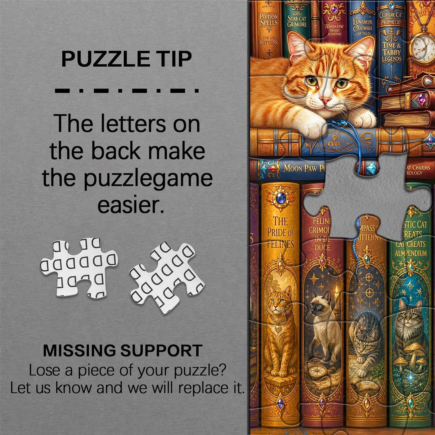 Magic Cat Lore  Jigsaw Puzzle 1000 Piece