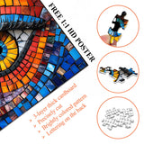 Vibrant Mosaic Eye Jigsaw Puzzles 1000 Piece