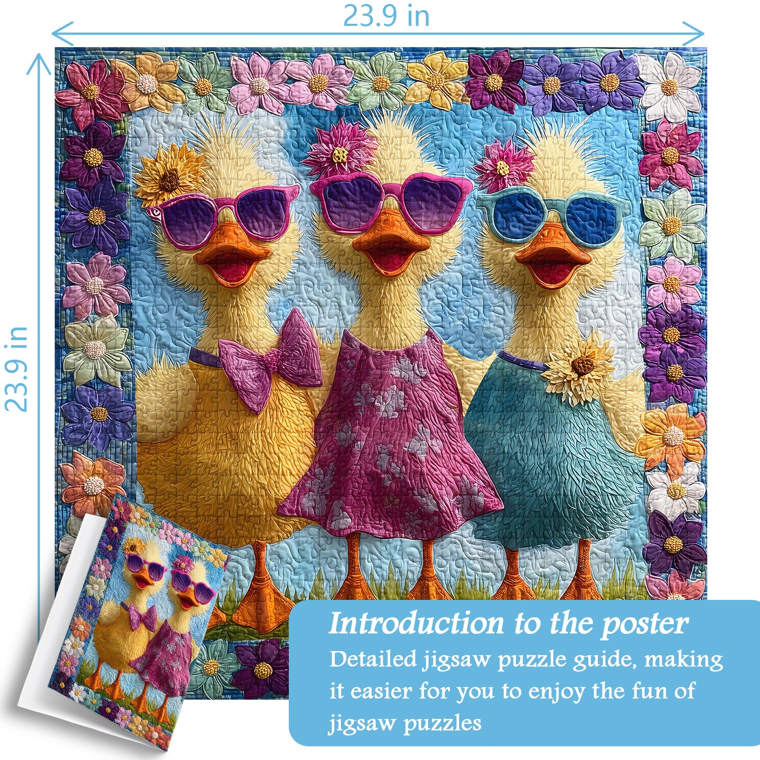Funny Ducks Jigsaw Puzzle 1000 Pieces