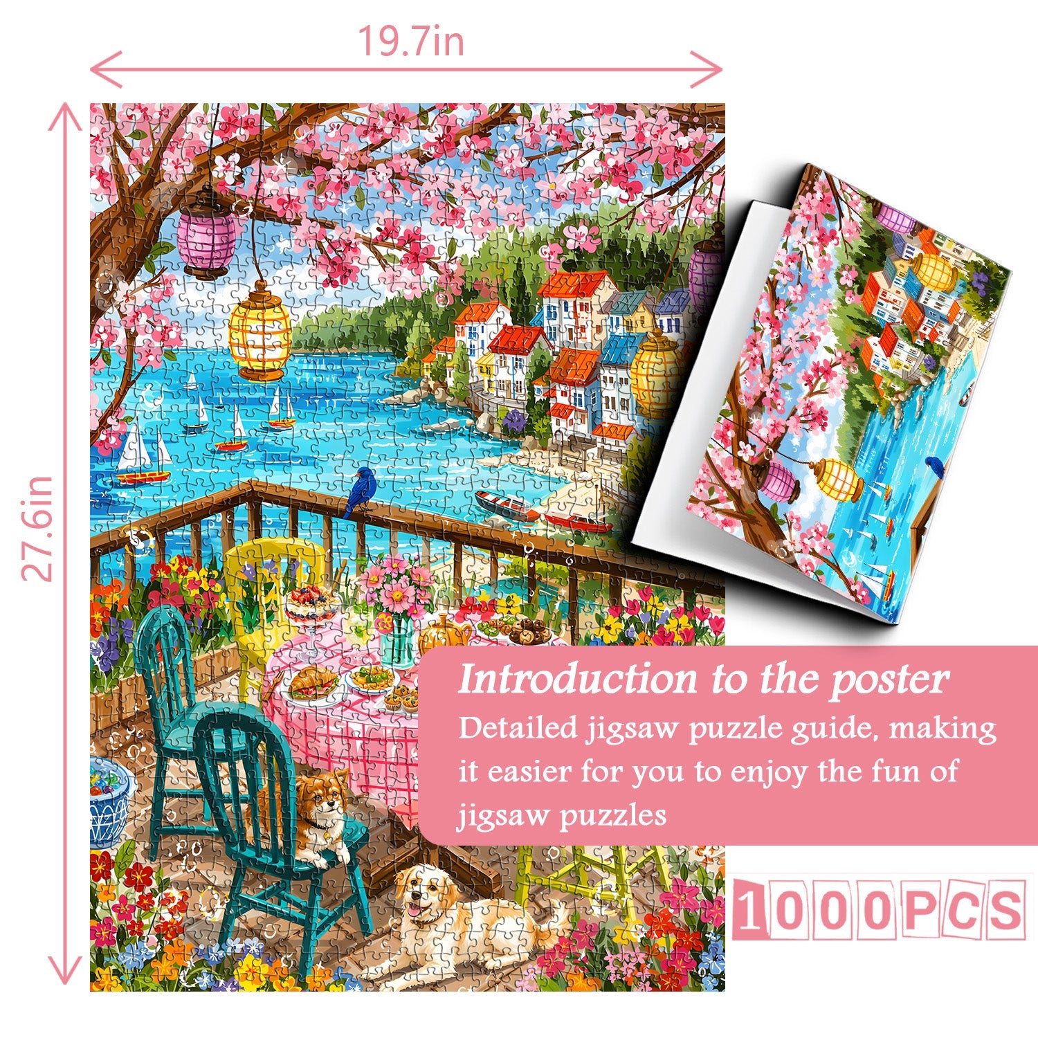 Coastal Spring Jigsaw Puzzle 1000 Piece