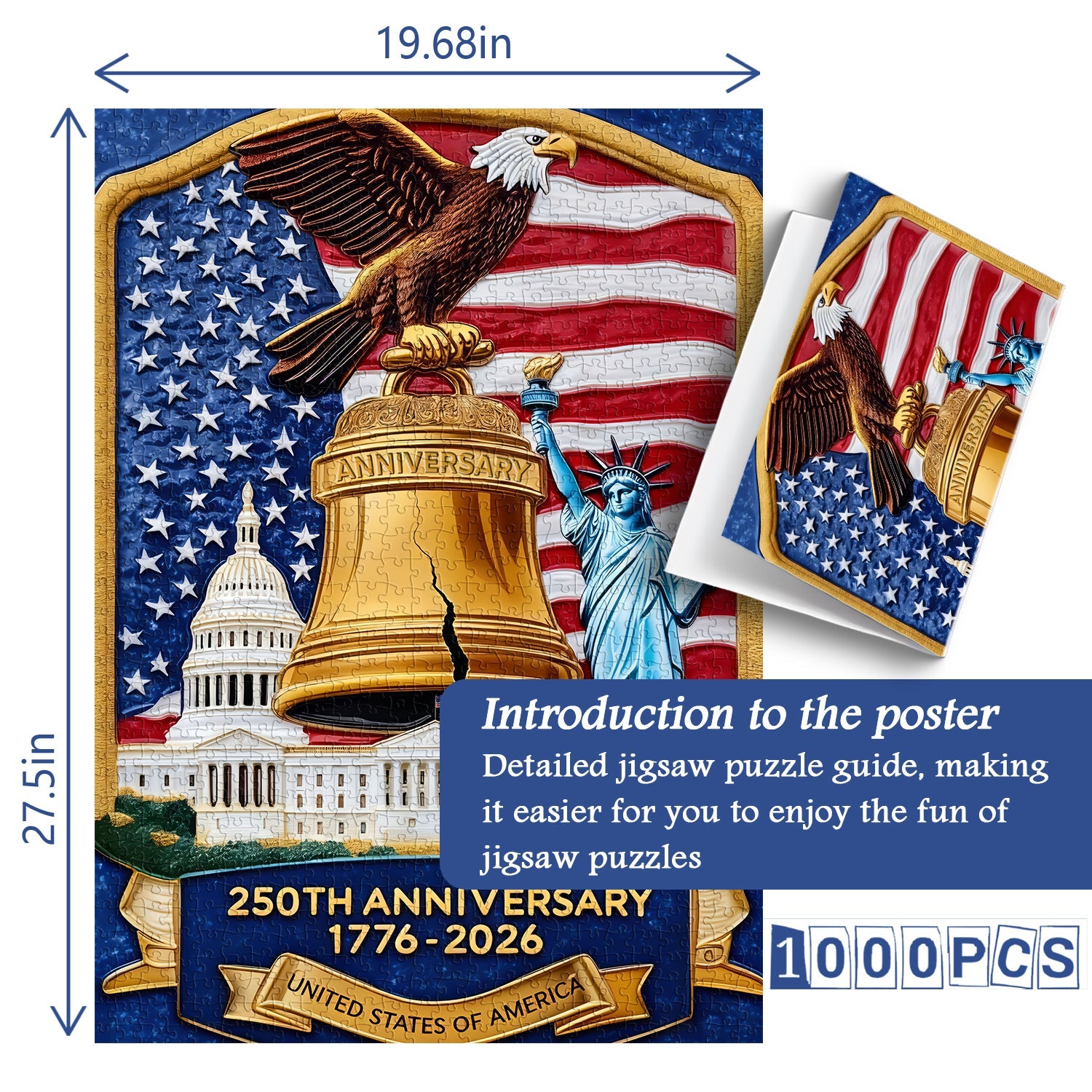 Echoes of Freedom Jigsaw Puzzle 1000 Pieces