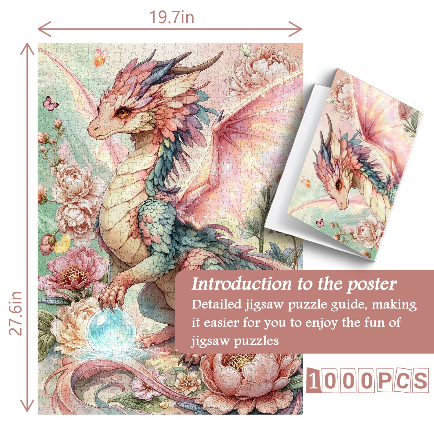 The Bloom Wyrm  Jigsaw Puzzle 1000 Piece