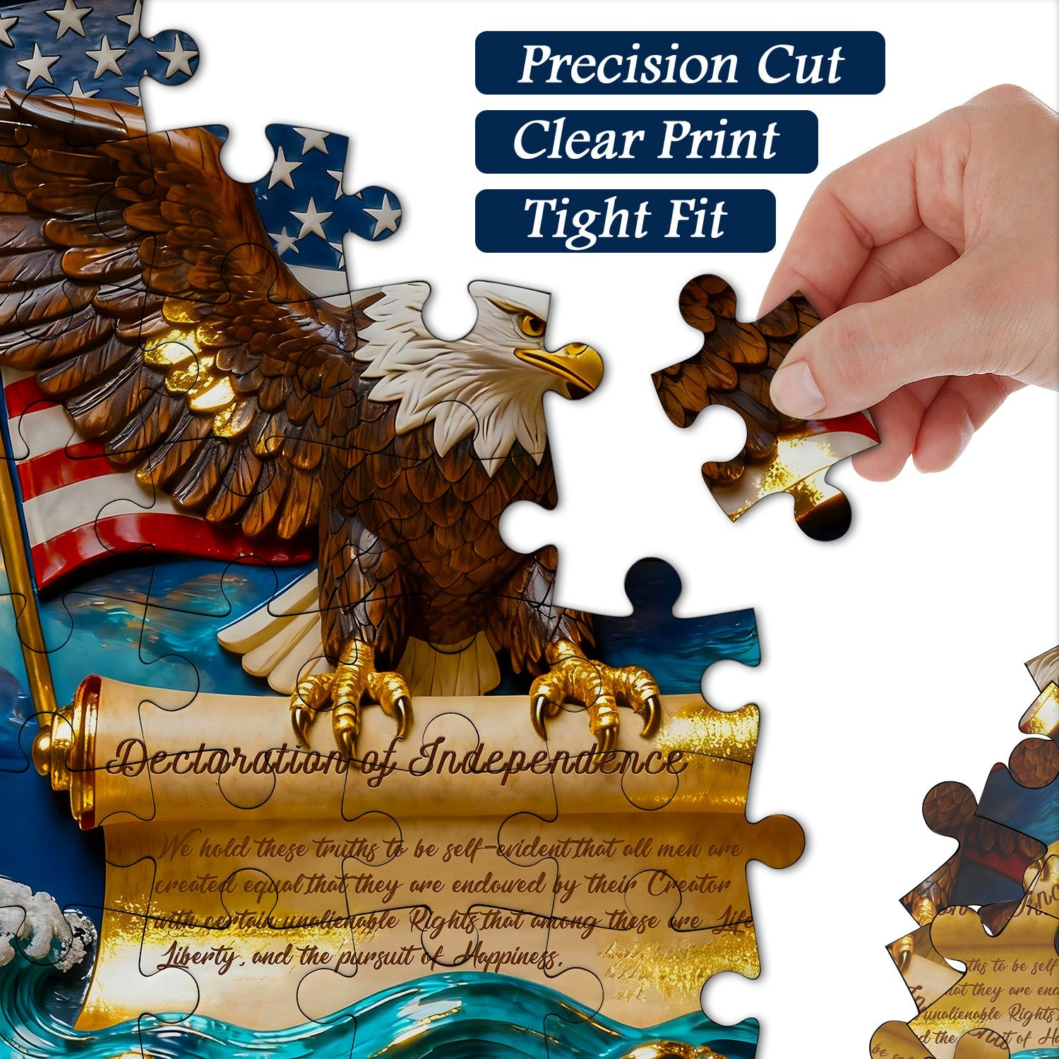 Eagle of Liberty Jigsaw Puzzle 1000 Pieces