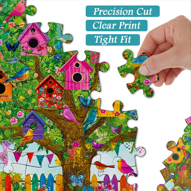Garden Birdhouse Jigsaw Puzzle 1000 Pieces