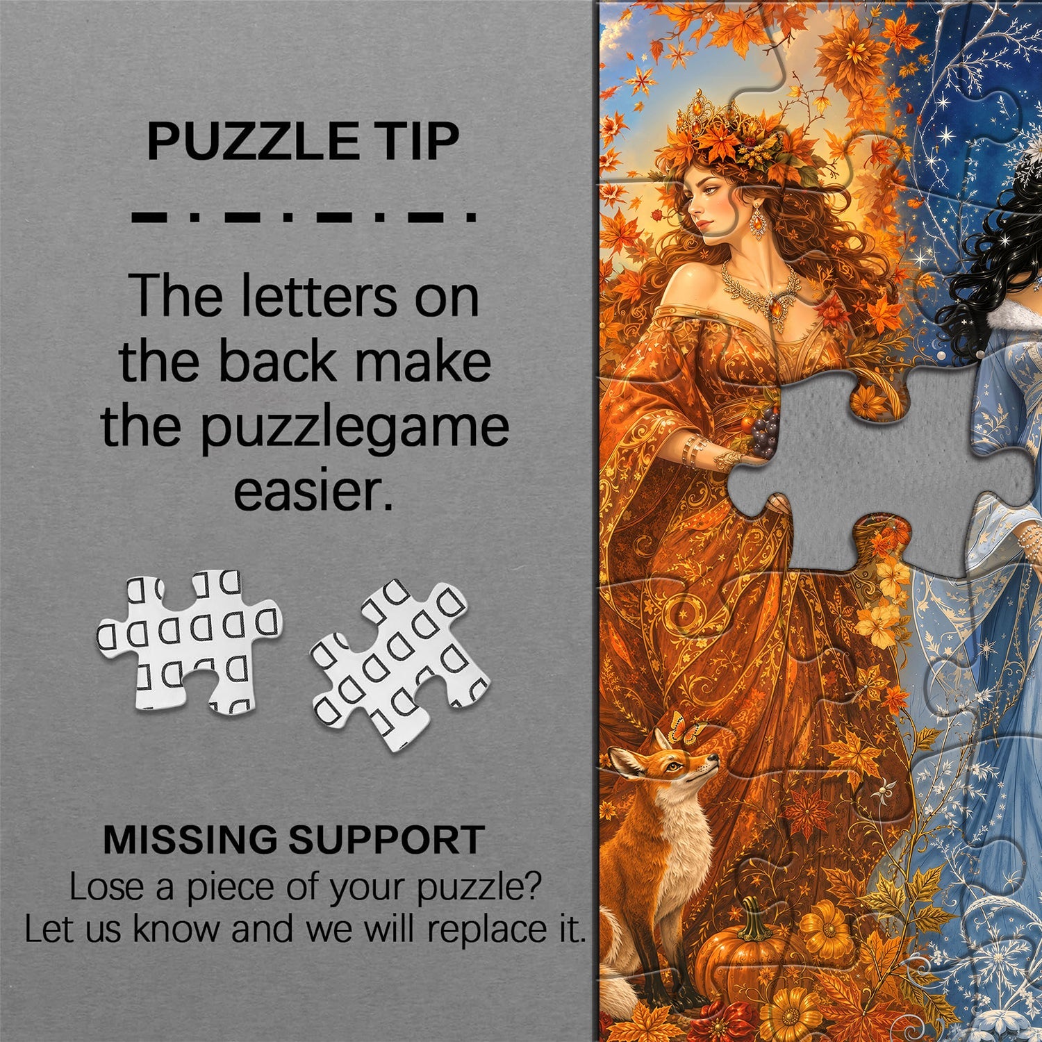 Seasonal Maidens Jigsaw Puzzle 1000 Piece