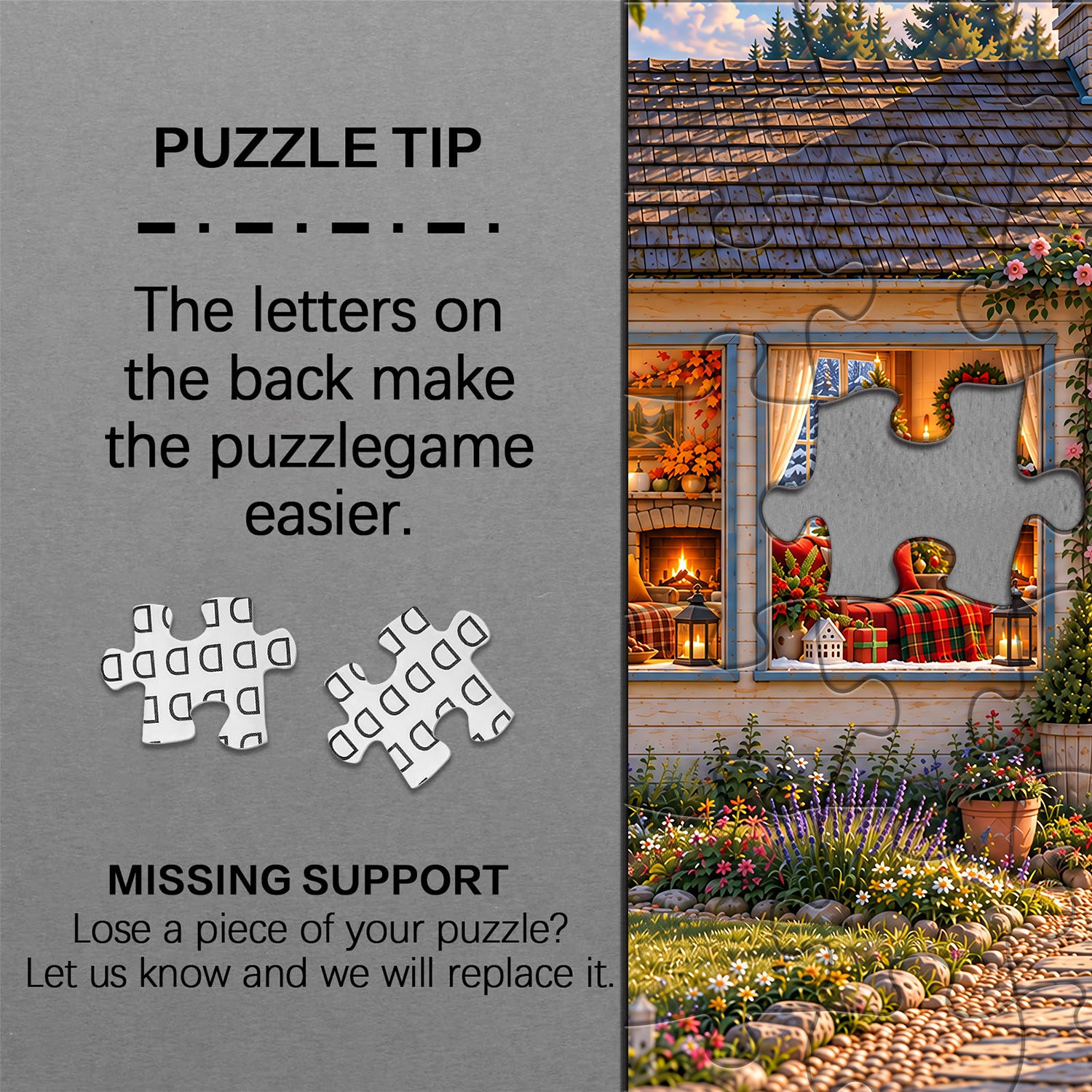 A Year of Cozy Moments Jigsaw Puzzle 1000 Piece