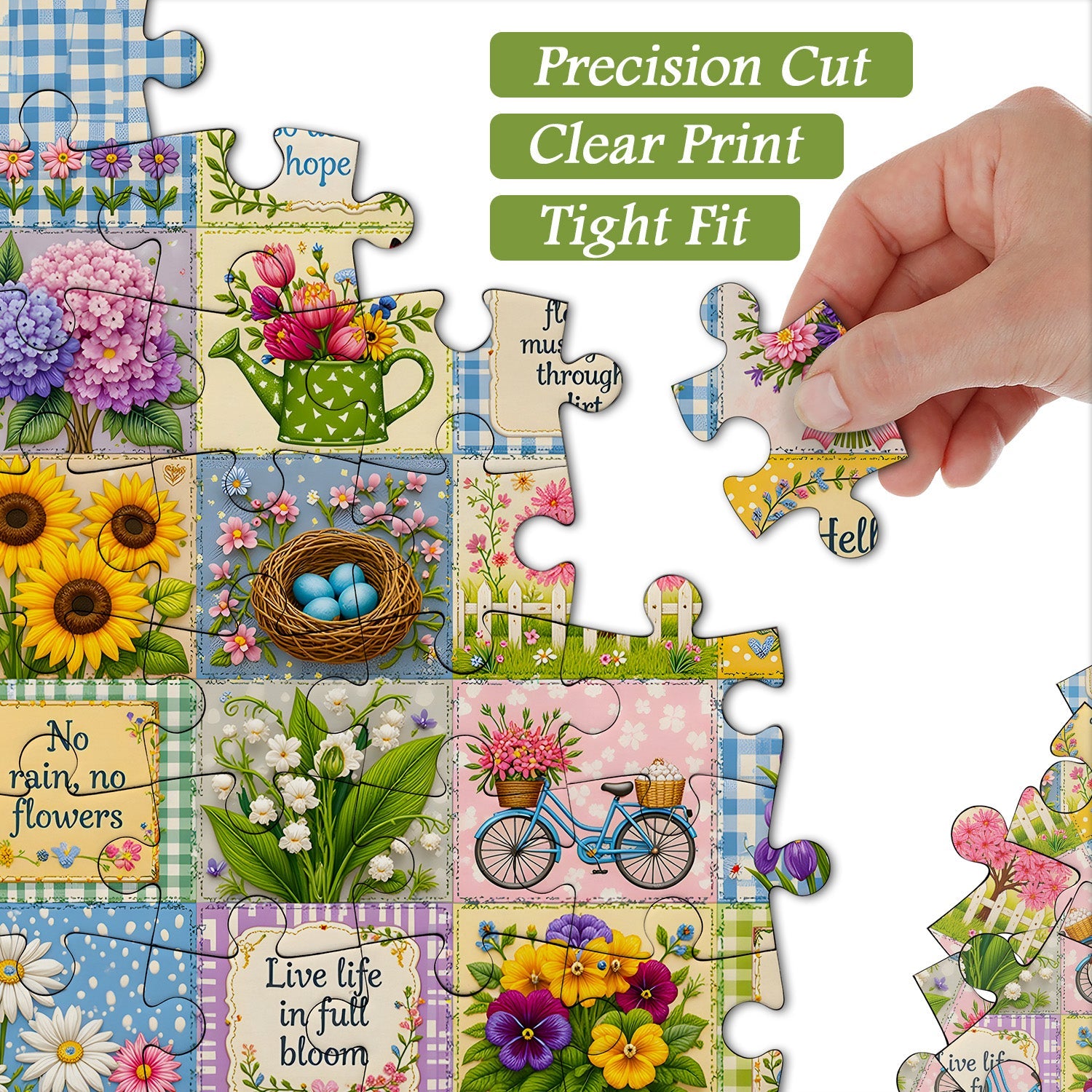 Hello Spring Jigsaw Puzzle 1000 Pieces