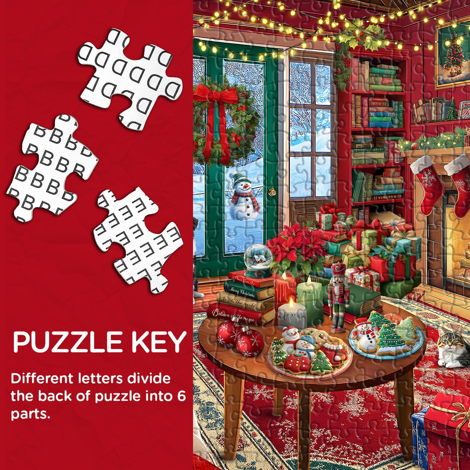 Cozy Christmas Jigsaw Puzzle 1000 Piece