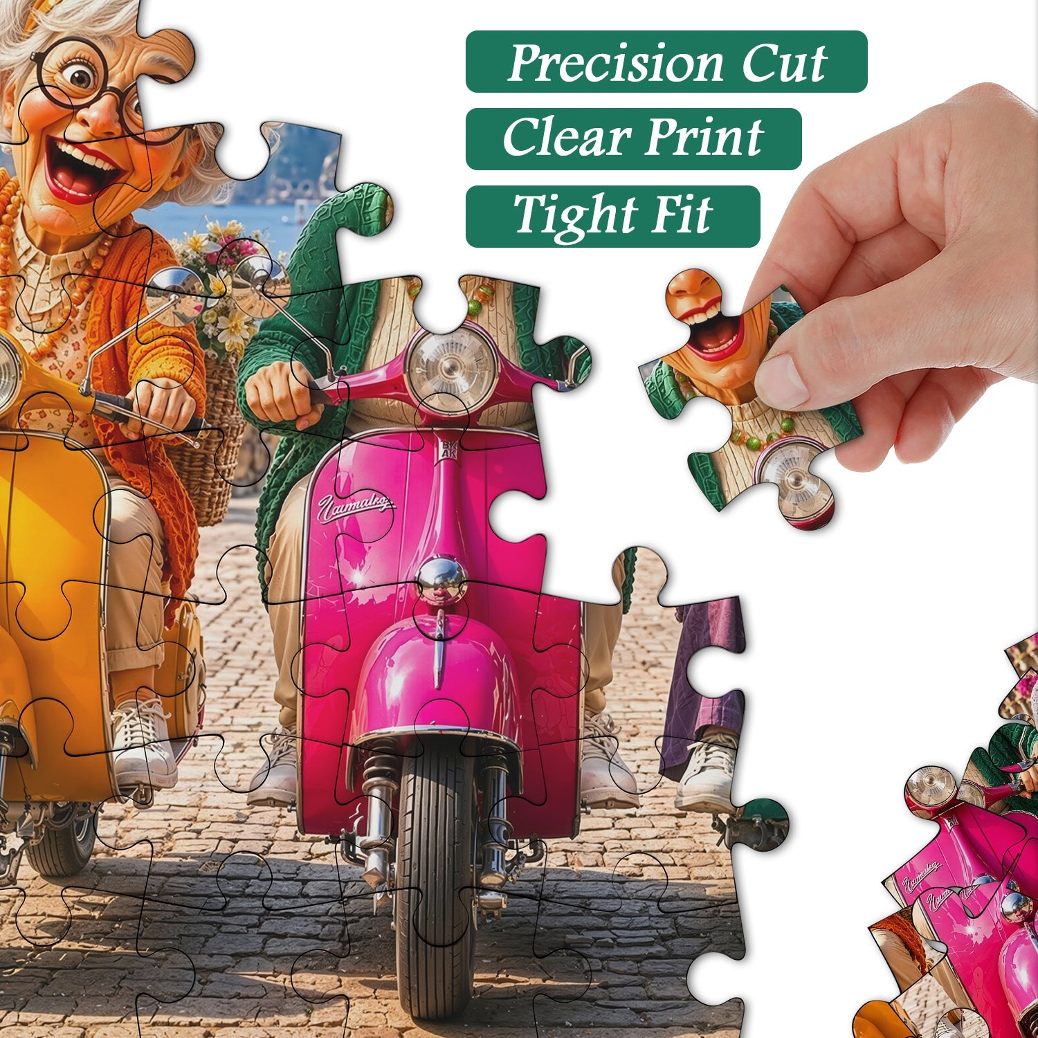 Puzzle 1000 pièces Scooter Squad