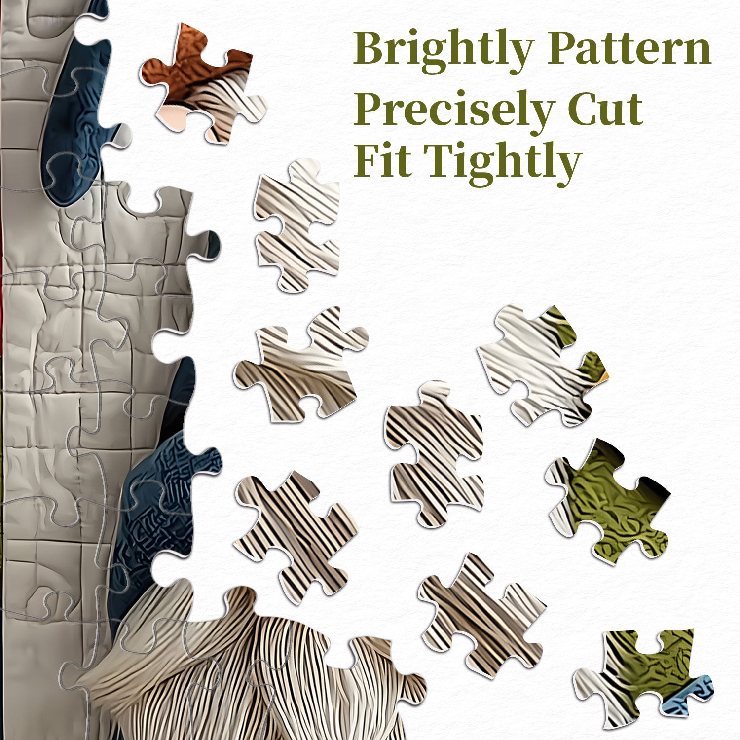 Colorful Gnomes Jigsaw Puzzles 1000 Pieces