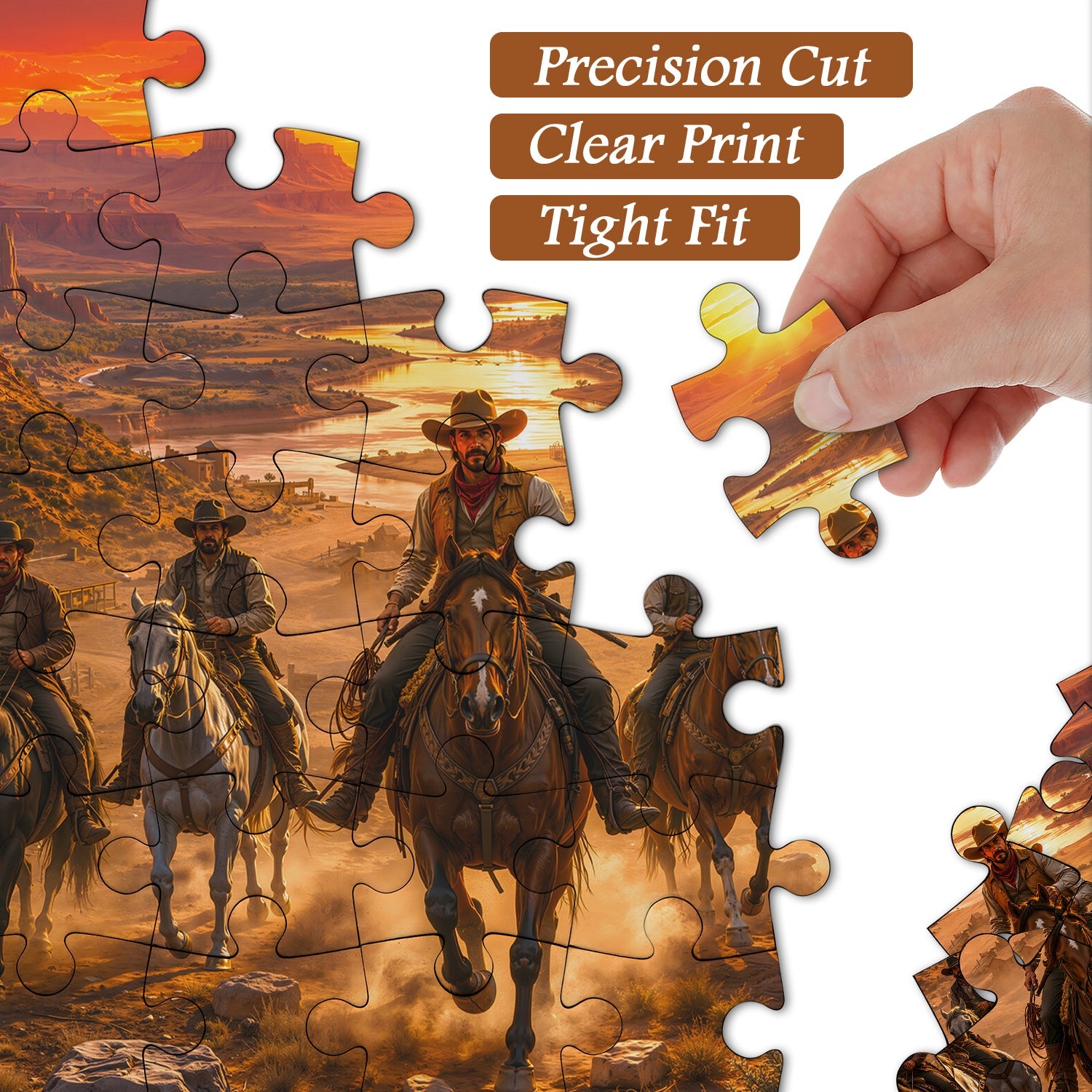 Canyon Riders Jigsaw Puzzle 1000 Piece