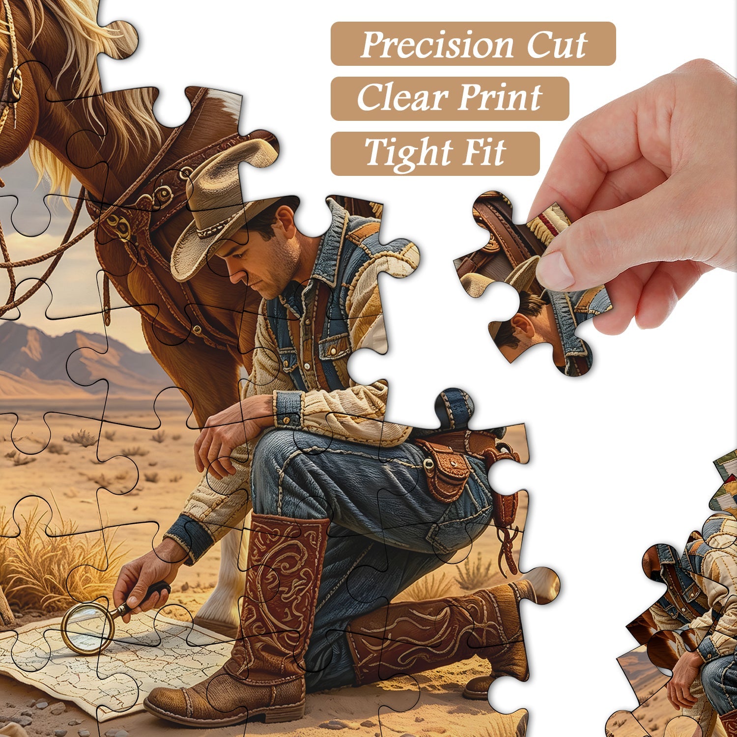 The Desert Prospector Jigsaw Puzzle 1000 Piece