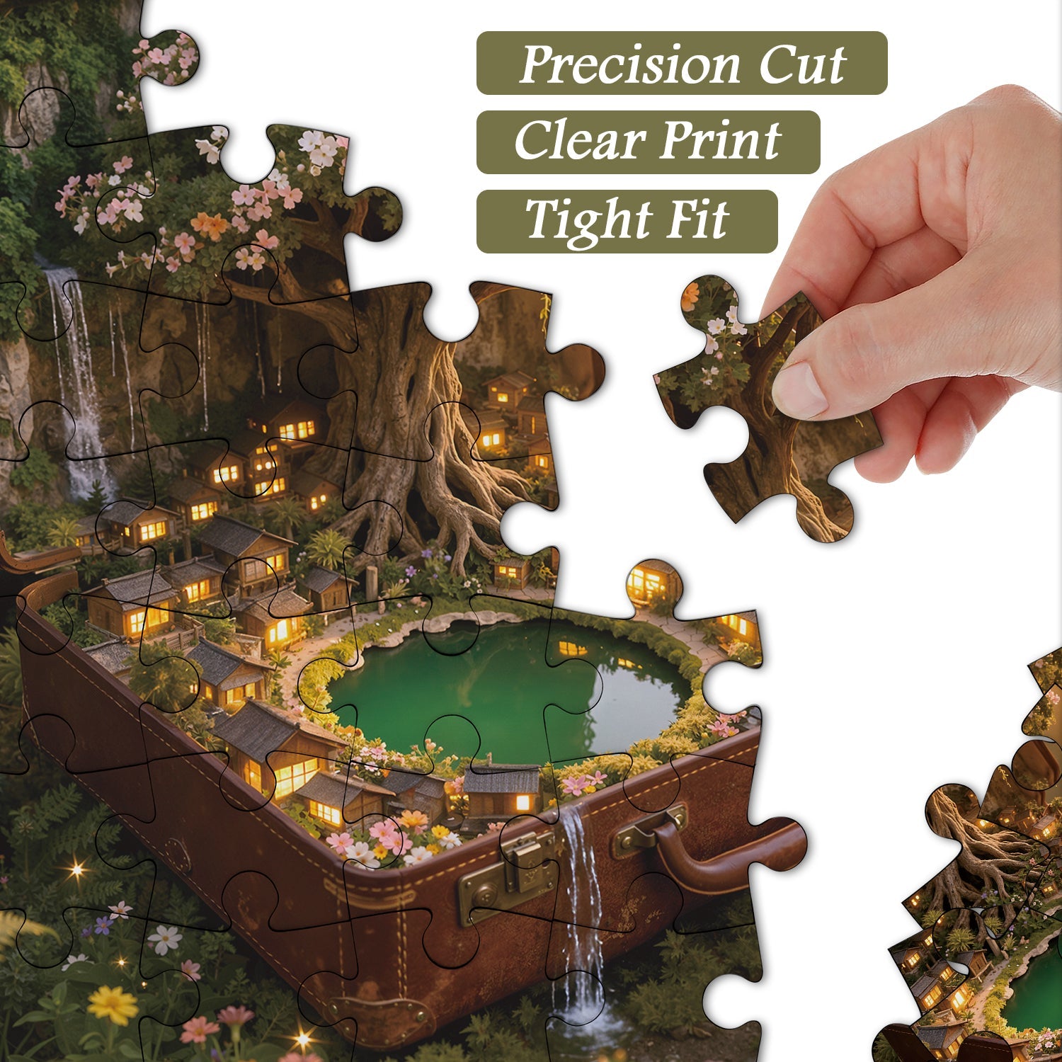 The Suitcase Arcadia Jigsaw Puzzle 1000 Pieces