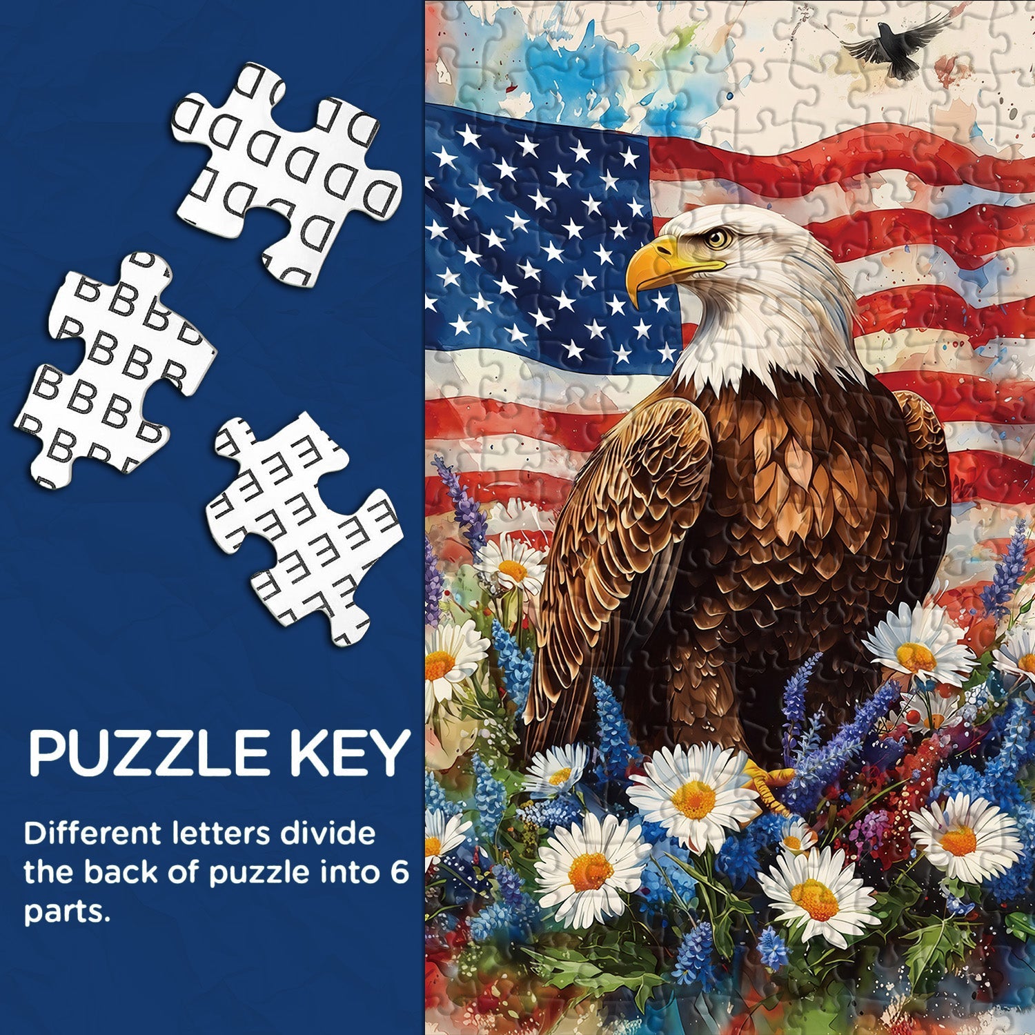 Eagle of Independence Jigsaw Puzzle 1000 Pieces