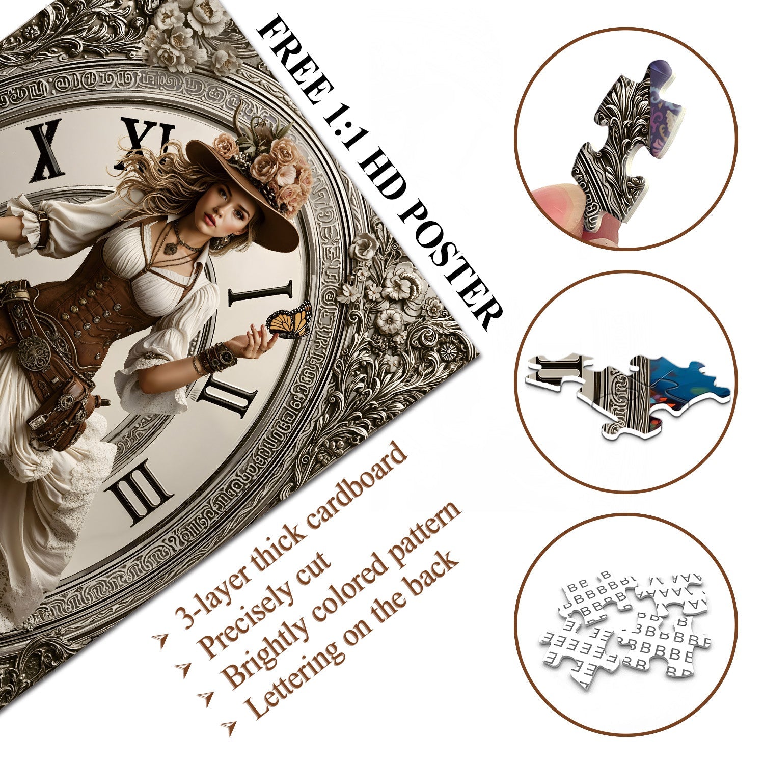 Time Beauty Jigsaw Puzzle 1000 Pieces