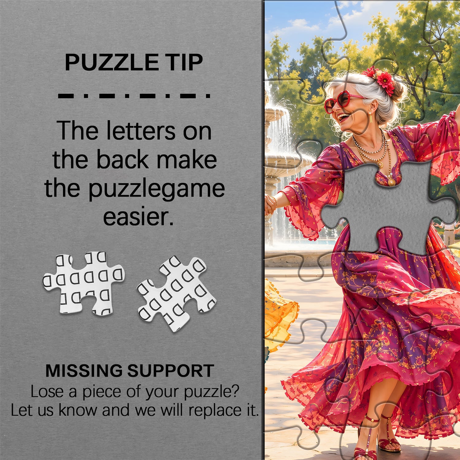 Dancing Through Life Jigsaw Puzzle 1000 Pieces