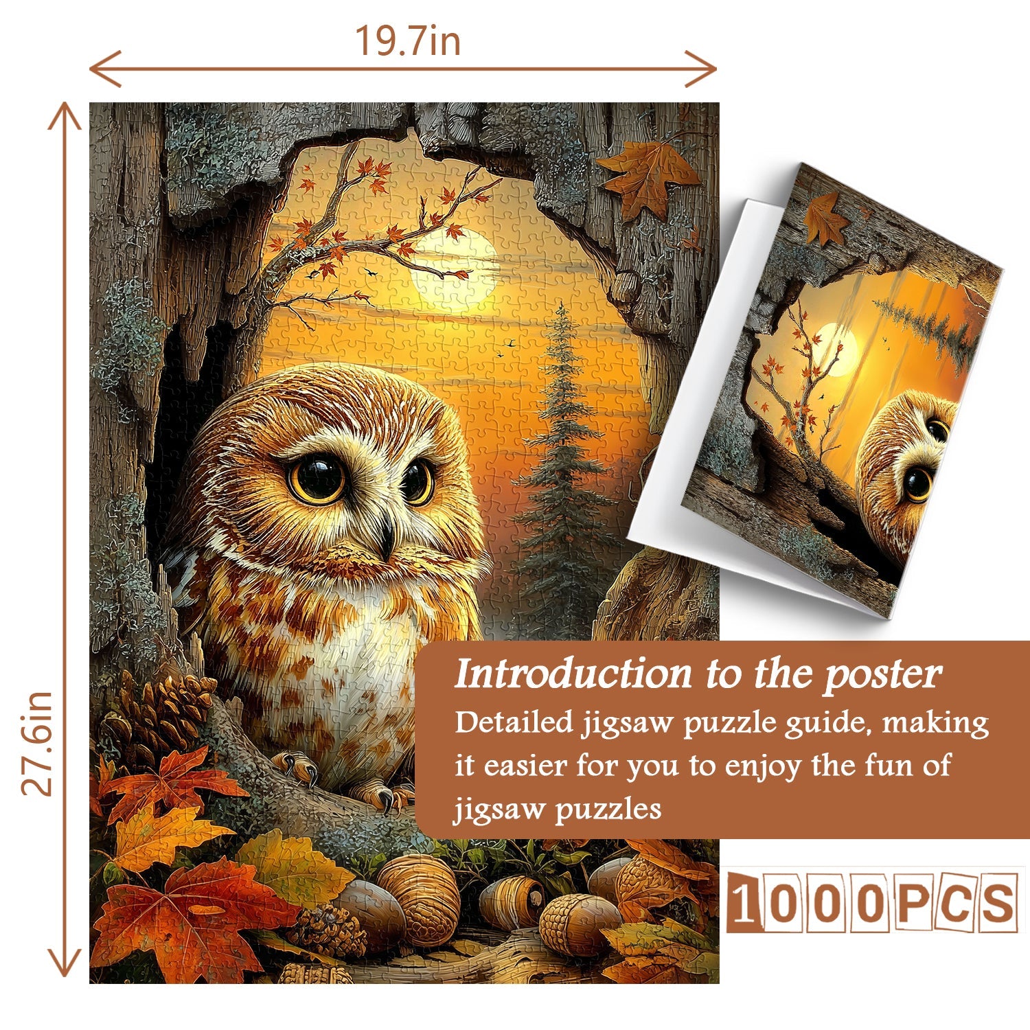 Autumn Glow Jigsaw Puzzle 1000 Pieces