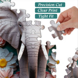 Graceful Elephant Jigsaw Puzzle 1000 Pieces