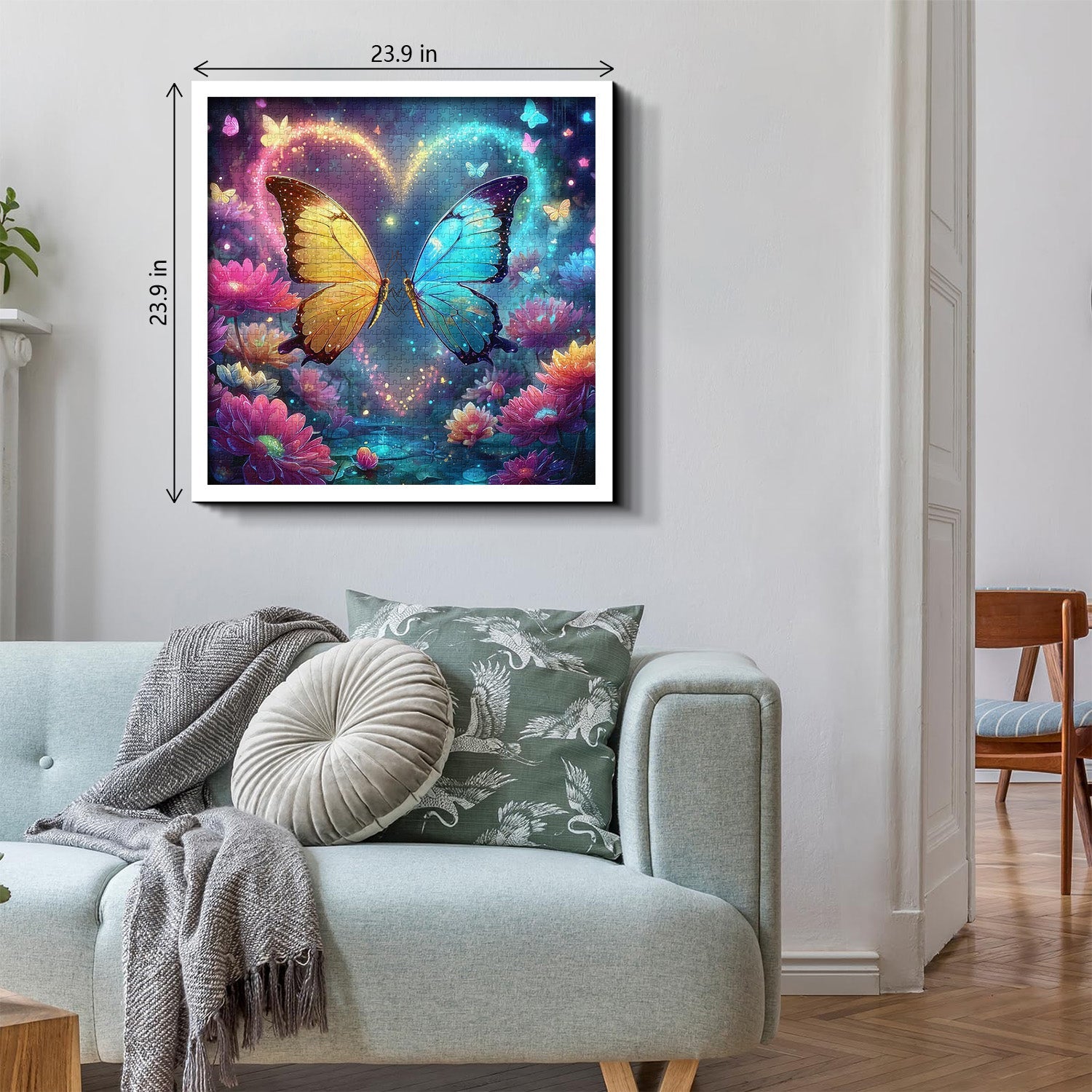 Fluttering Heart Jigsaw Puzzle 1000 Pieces