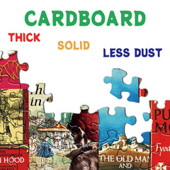 Puzzle de couverture de livre vintage 1000 pièces