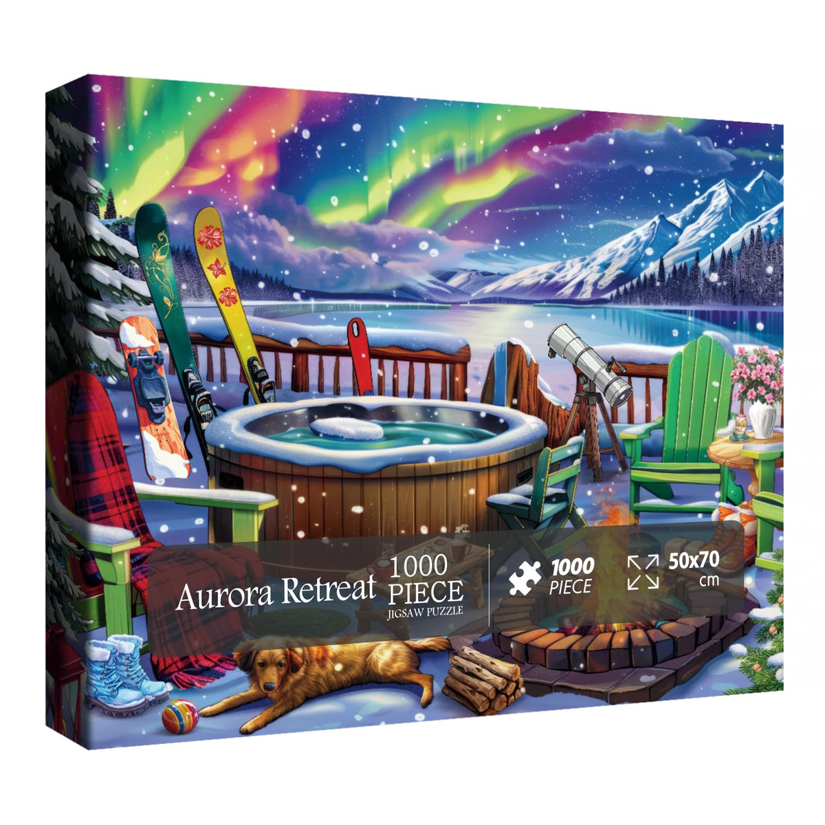 Aurora Retreat Puzzle 1000 Teile