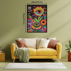 Puzzle Jigsaw Yeux Psychédéliques 1000 Pièces