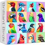 Brilliant Birds Jigsaw Puzzle 1000 Pieces