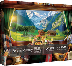 Puzzle Jigsaw Voyage Serein 1000 Pièces