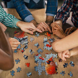 Birds in Snow Jigsaw Puzzle 1000 Pieces