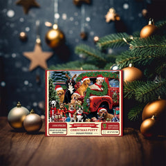 Puzzles en bois d'animaux de Noël 1000 pièces