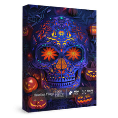 Puzzle Jigsaw Visage Hanté 1000 Pièces
