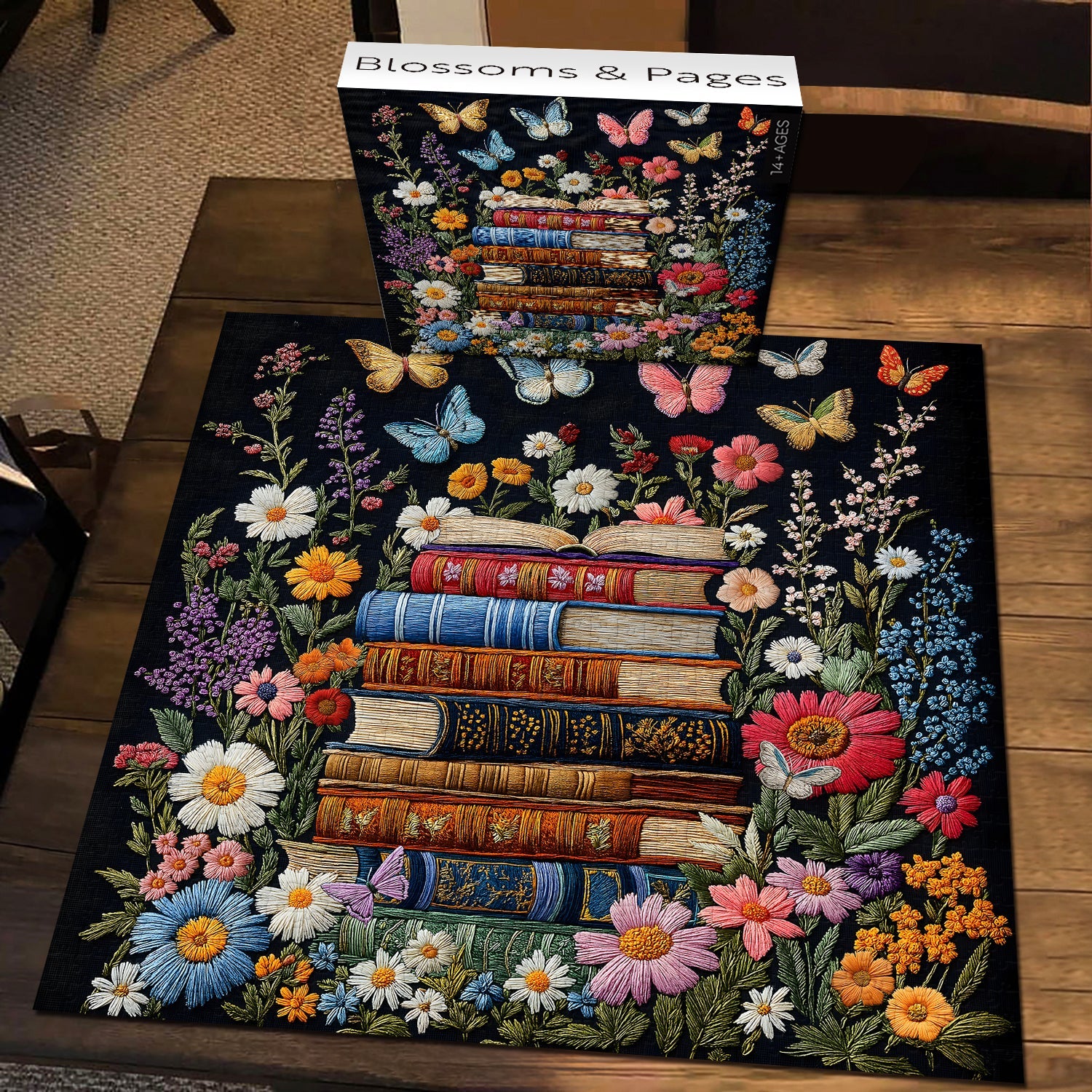 Blüten &amp; Seiten Puzzle 1000 Teile