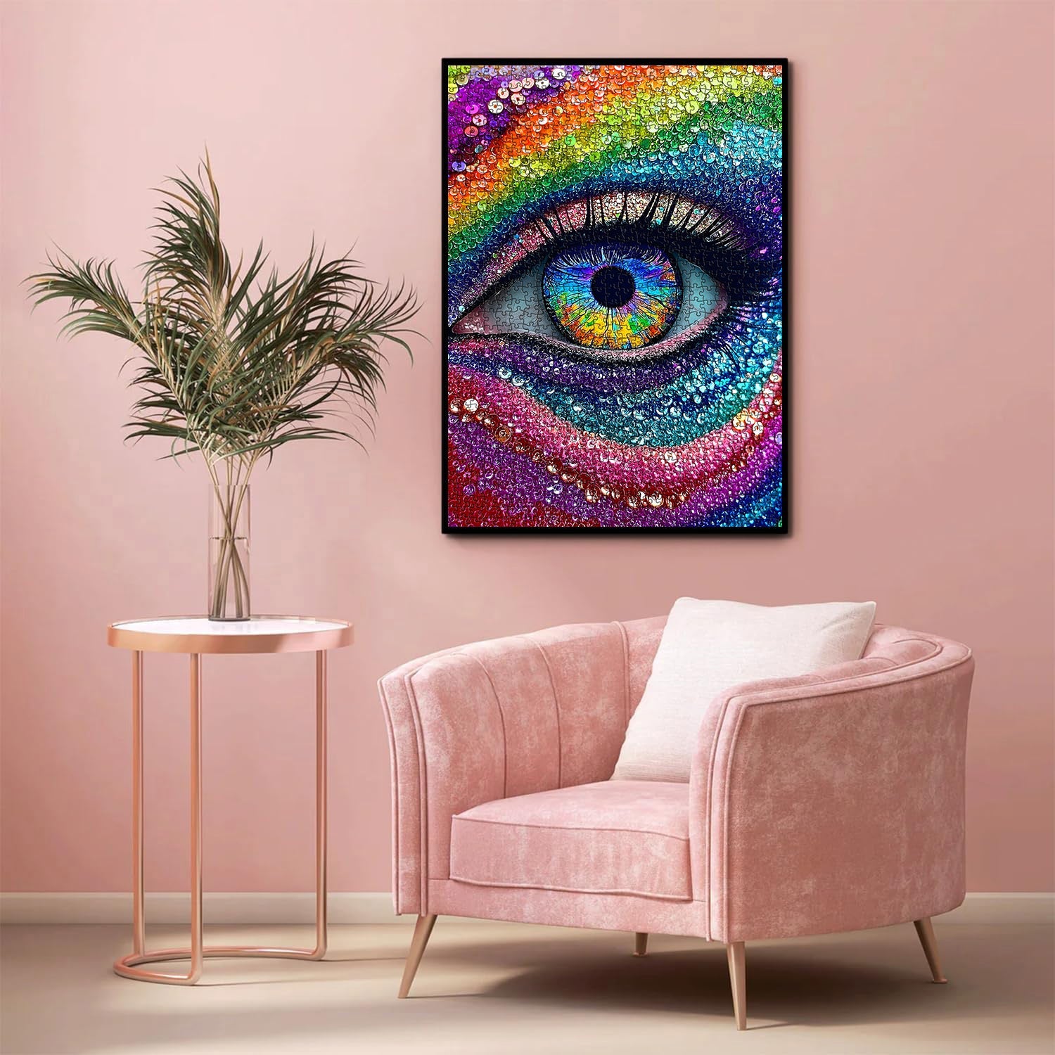 Rainbow Eye Jigsaw Puzzle 1000 Pieces