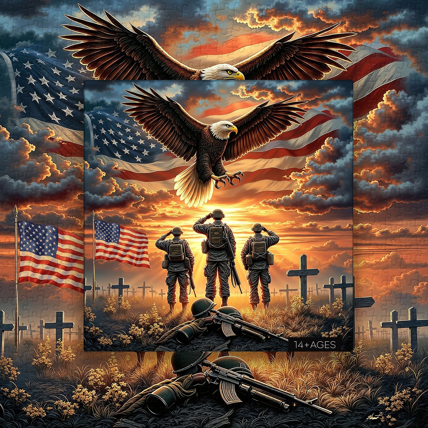The Glory of Warriors Jigsaw Puzzle 1000 Pieces