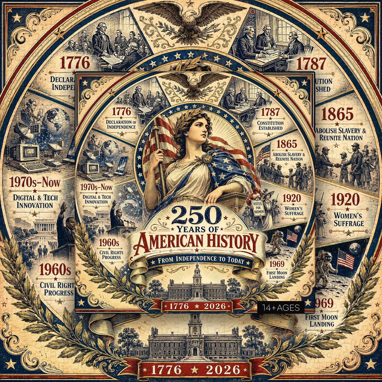 American Legacy Jigsaw Puzzle 1000 Pieces