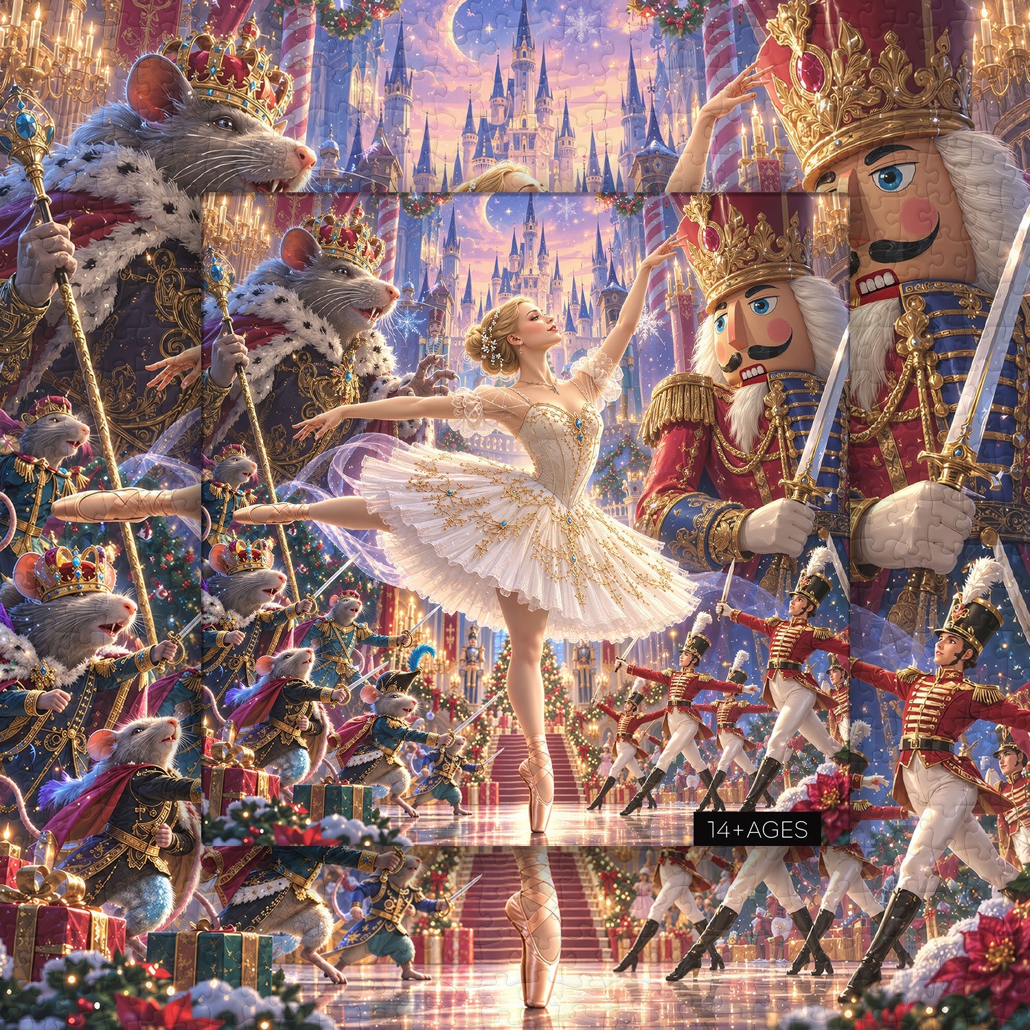 Nutcracker Enchanted Dance Jigsaw Puzzle 1000 Piece