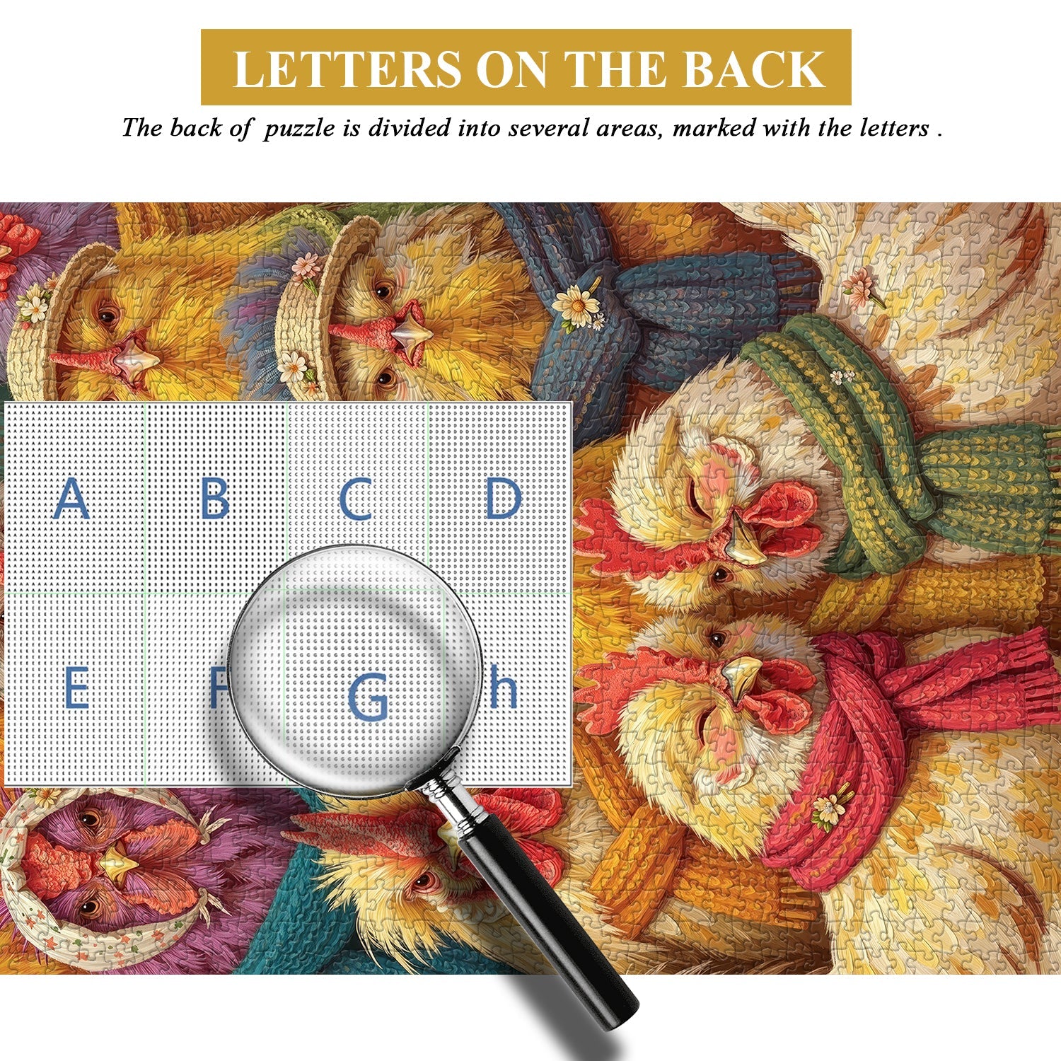 The Clucky Family  Jigsaw Puzzle 1000 Piece