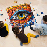 Vibrant Mosaic Eye Jigsaw Puzzles 1000 Piece