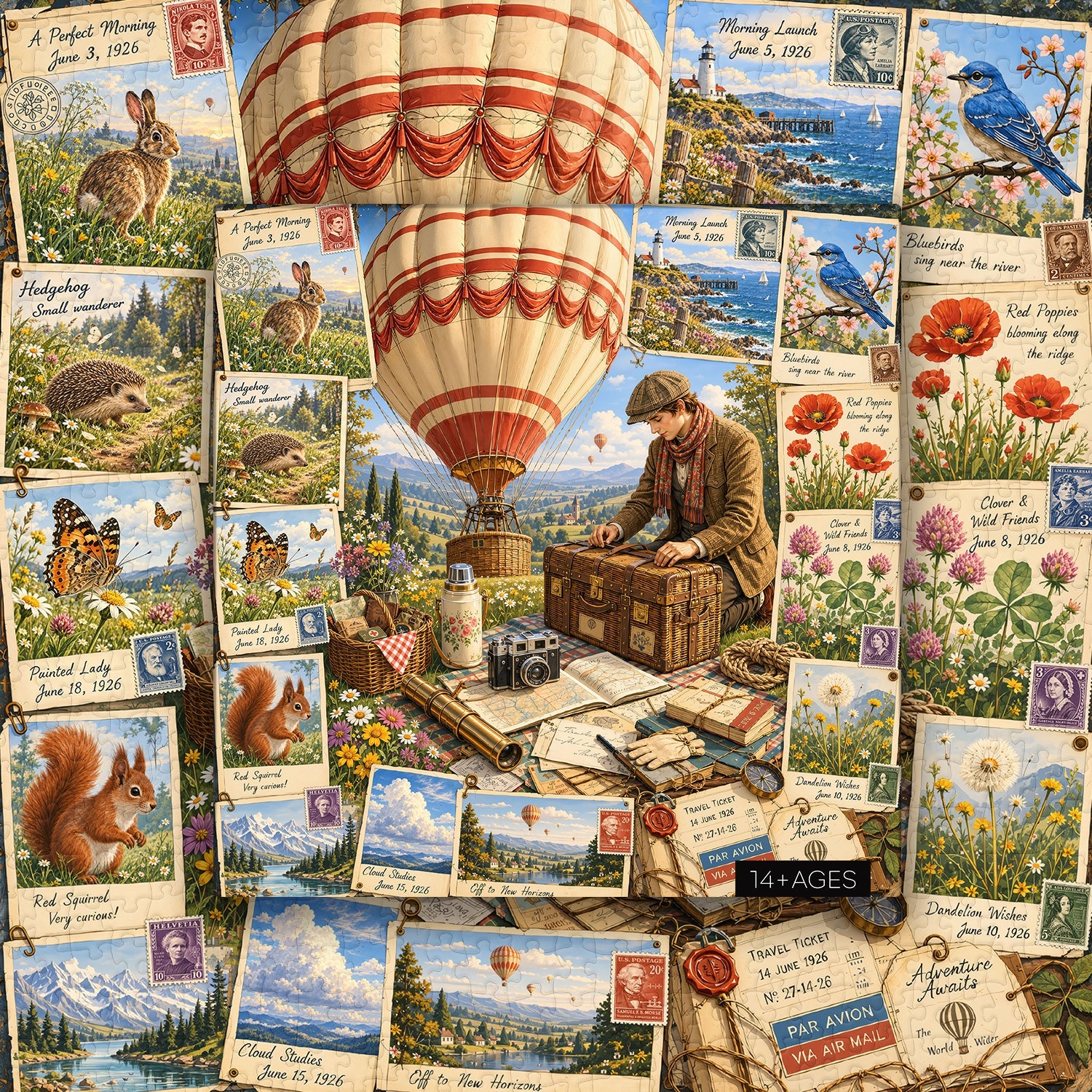 Explorer's Journal Jigsaw Puzzle 1000 Piece